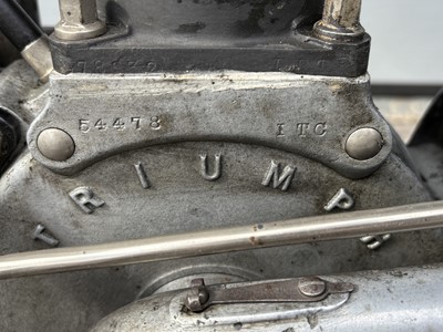 Lot 263 - 1918 Triumph Model H