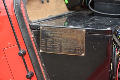 Lot 33 - 1949 Singer Nine 4A Roadster