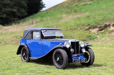 Lot 248 - 1935 MG NB Magnette 'Supercharged' Faux Cabriolet