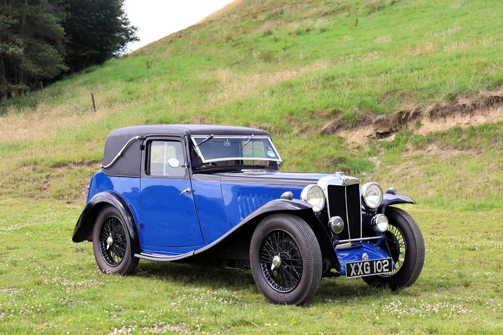 Lot 248 - 1935 MG NB Magnette 'Supercharged' Faux Cabriolet
