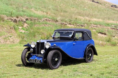 Lot 248 - 1935 MG NB Magnette 'Supercharged' Faux Cabriolet
