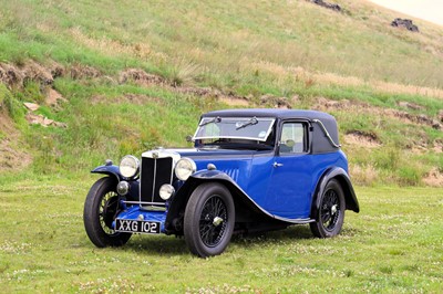 Lot 248 - 1935 MG NB Magnette 'Supercharged' Faux Cabriolet