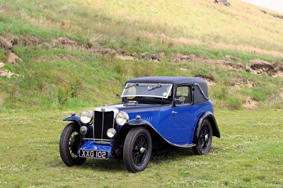 Lot 248 - 1935 MG NB Magnette 'Supercharged' Faux Cabriolet