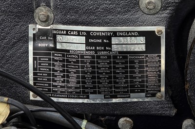 Lot 204 - 1961 Jaguar MkII 3.8 'Vicarage'