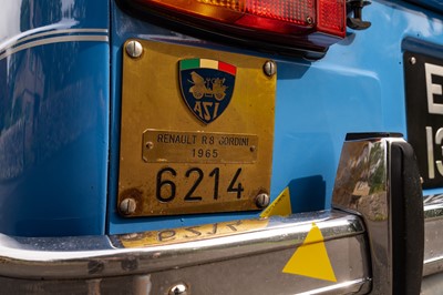Lot 264 - 1965 Renault 8 Gordini R1134