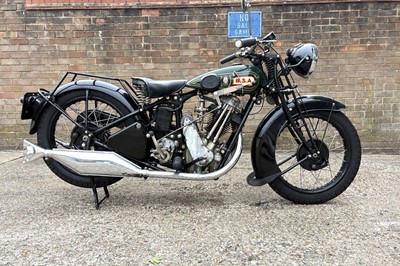Lot 302 - 1930 BSA S30 Sloper