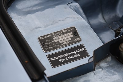 Lot 254 - 1973 BMW E9 3.0 CSi