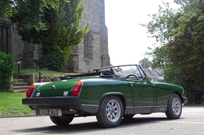 Lot 1 - 1976 MG Midget 1500