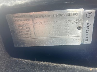 Lot 233 - 1989 Porsche 911 Carrera 3.2 Coupe