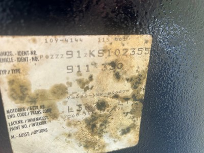 Lot 233 - 1989 Porsche 911 Carrera 3.2 Coupe