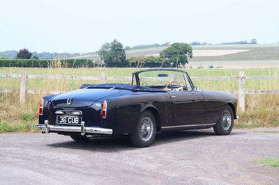 Lot 257 - 1961 Alvis TD21 Drophead Coupé
