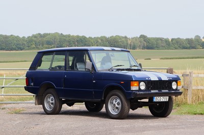 Lot 247 - 1972 Range Rover 'Suffix A'