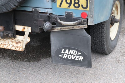 Lot 71 - 1971 Land Rover Series IIA 'Searle Carawagon'