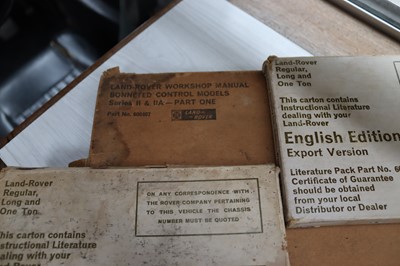 Lot 71 - 1971 Land Rover Series IIA 'Searle Carawagon'