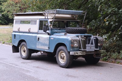 Lot 71 - 1971 Land Rover Series IIA 'Searle Carawagon'