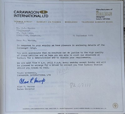 Lot 80 - 1971 Land Rover Series IIA 'Searle Carawagon'