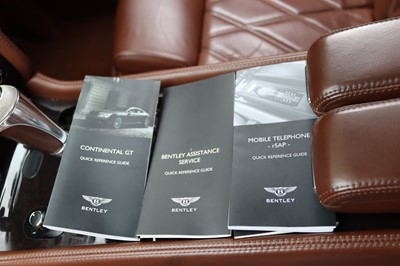 Lot 62 - 2010 Bentley Continental GT Mulliner
