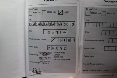 Lot 62 - 2010 Bentley Continental GT Mulliner