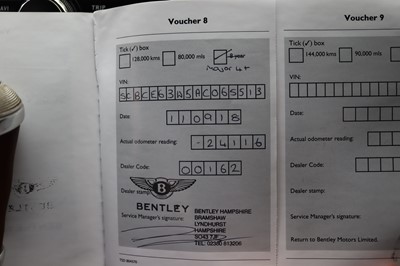 Lot 62 - 2010 Bentley Continental GT Mulliner