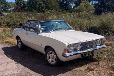 Lot 94 - 1972 Ford Cortina MK III Crayford Convertible