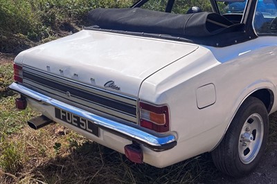 Lot 94 - 1972 Ford Cortina MK III Crayford Convertible