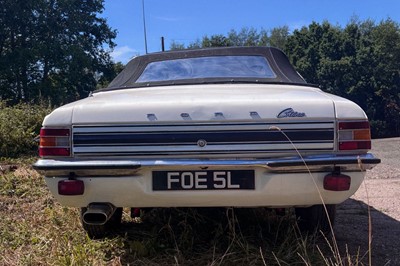 Lot 94 - 1972 Ford Cortina MK III Crayford Convertible