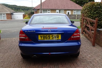 Lot 93 - 2001 Mercedes-Benz SLK 200 Kompressor