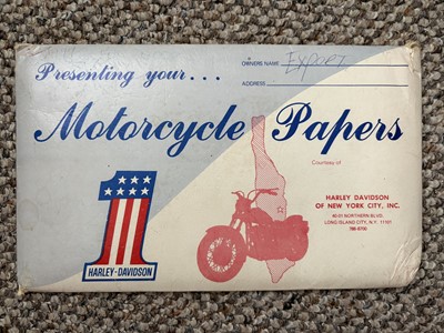 Lot 208 - 1978 Harley-Davidson FLH-1200