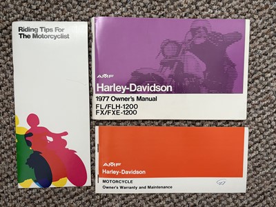 Lot 208 - 1978 Harley-Davidson FLH-1200