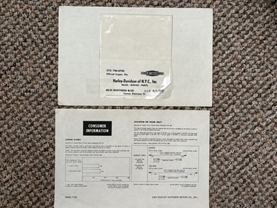 Lot 208 - 1978 Harley-Davidson FLH-1200