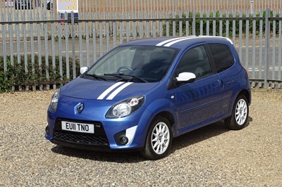 Lot 100 - 2011 Renault Twingo RS Gordini series
