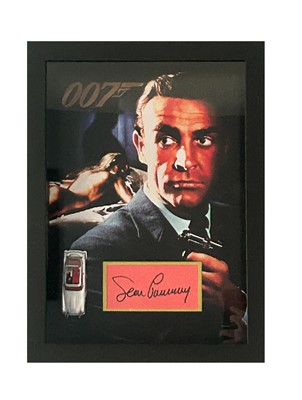 Lot 119 - Sean Connery Signed Production with DB5 Model