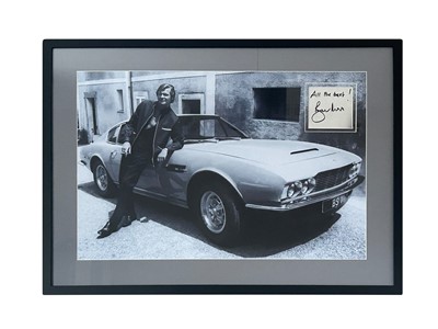 Lot 132 - The Persuaders! Roger Moore Autograph Presentation