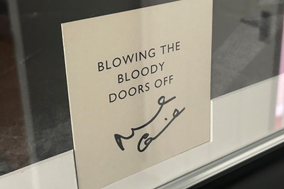 Lot 120 - Michael Caine in the Italian Job Autograph Presentation