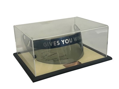 Lot 125 - David Coulthard Signed Race Visor