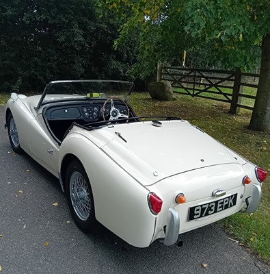 Lot 158 - 1957 Triumph TR3