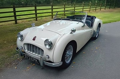 Lot 158 - 1957 Triumph TR3