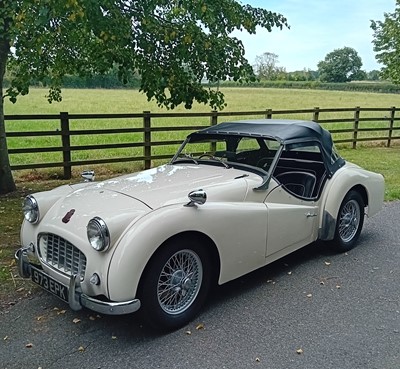 Lot 158 - 1957 Triumph TR3