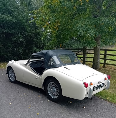 Lot 158 - 1957 Triumph TR3