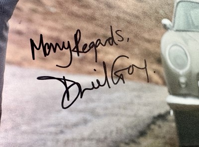 Lot 104 - Daniel Craig / James Bond and the Aston Martin DB5 Signed Exhibition Board