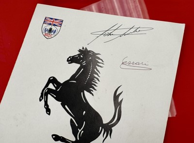 Lot 113 - Three Signed BRDC Dinner Dance Menus