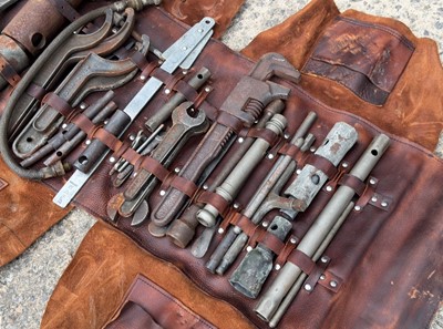 Lot 129 - 60-piece Toolkit for a 40-50HP Rolls-Royce Silver Ghost