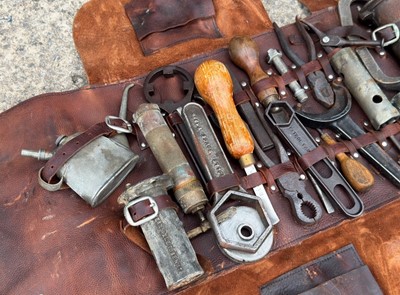 Lot 129 - 60-piece Toolkit for a 40-50HP Rolls-Royce Silver Ghost