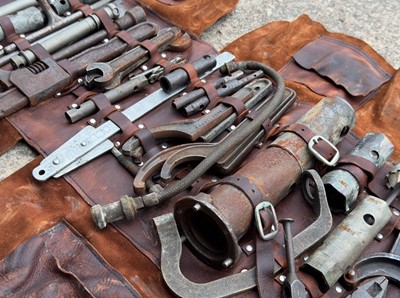 Lot 129 - 60-piece Toolkit for a 40-50HP Rolls-Royce Silver Ghost