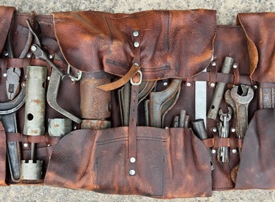 Lot 129 - 60-piece Toolkit for a 40-50HP Rolls-Royce Silver Ghost