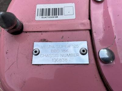 Lot 123 - 1971 Vespa (Douglas) 150 Super (125)