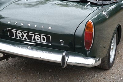 Lot 120 - 1966 Sunbeam Alpine Series V