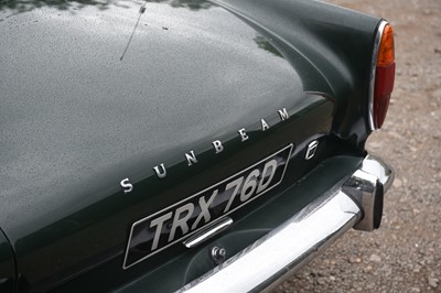 Lot 120 - 1966 Sunbeam Alpine Series V