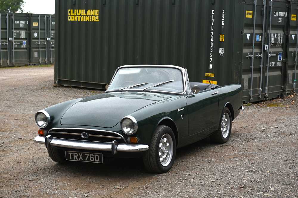 Lot 120 - 1966 Sunbeam Alpine Series V