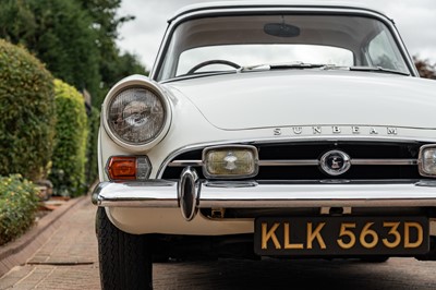 Lot 58 - 1966 Sunbeam Tiger